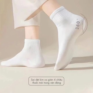 [QUÀ TẶNG KHÔNG BÁN] 1 Đôi tất cổ cao dày dặn co dãn giữ ấm thể thao SP5 25PK228