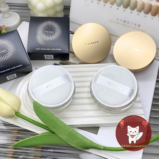 [PRAMY] Phấn Phủ Bột PRAMY Nắp Vàng Travel Size Kiềm Dầu, Sheer Translucent Loose Powder, 8g