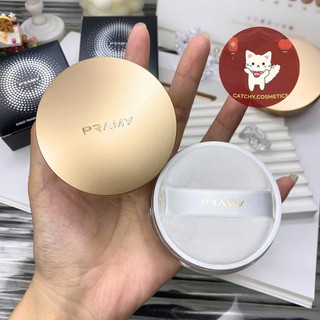 [PRAMY] Phấn Phủ Bột PRAMY Nắp Vàng Travel Size Kiềm Dầu, Sheer Translucent Loose Powder, 8g