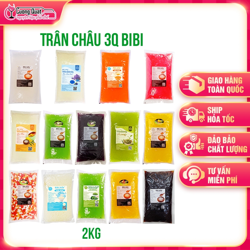 3Q Jelly (Trân Châu 3Q) Nhiều Mẫu - Topping đồ uống thơm ngon | Shopee ...