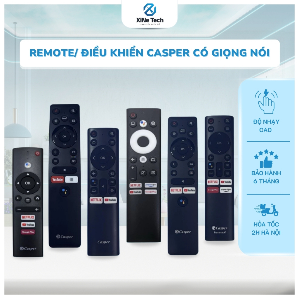 REMOTE/ ĐIỀU KHIỂN CASPER CÓ GIỌNG NÓI | Shopee Việt Nam