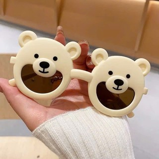 MẮT KÍNH EM BÉ HÌNH GẤU DẼ THƯƠNG ( MẪU MỚI )