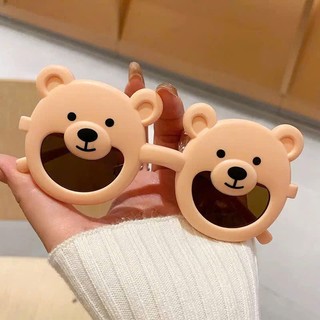 MẮT KÍNH EM BÉ HÌNH GẤU DẼ THƯƠNG ( MẪU MỚI )
