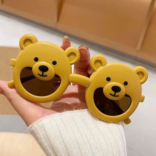 MẮT KÍNH EM BÉ HÌNH GẤU DẼ THƯƠNG ( MẪU MỚI )