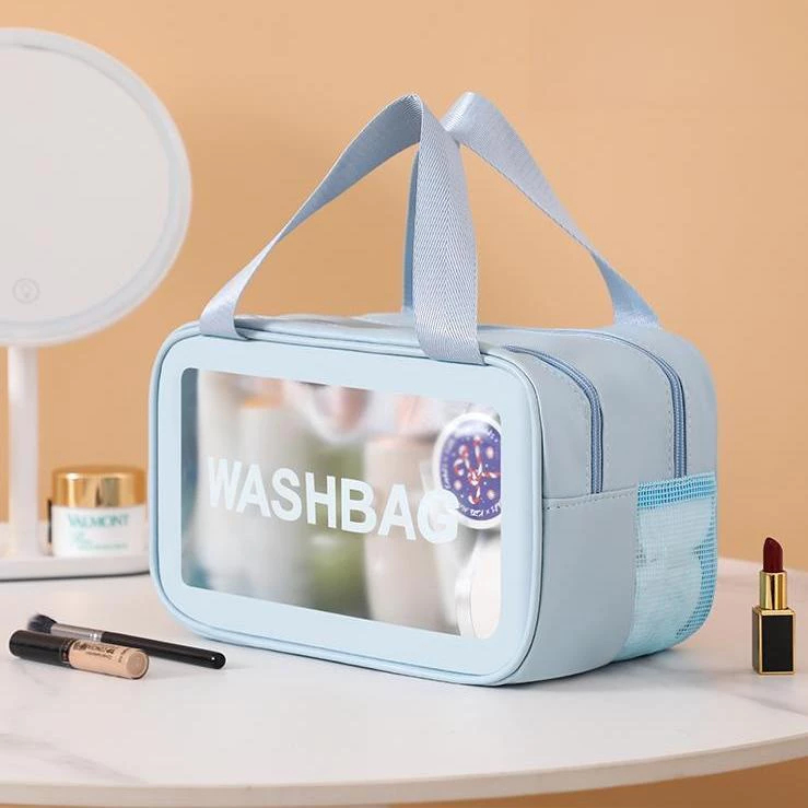 [Peinn] Túi Đựng Mỹ Phẩm WASHBAG Túi giặt ngăn khô ướt riêng biệt /Đồ Trang Điểm Du Lịch Túi lưu trữ Túi giặt
