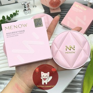 [MENOW] Cushion/ Phấn Nước Menow Vỏ Hồng Finish Mỏng Nhẹ, Air Cushion Cream, 12g