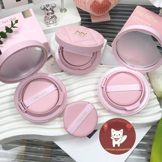 [MENOW] Cushion/ Phấn Nước Menow Vỏ Hồng Finish Mỏng Nhẹ, Air Cushion Cream, 12g