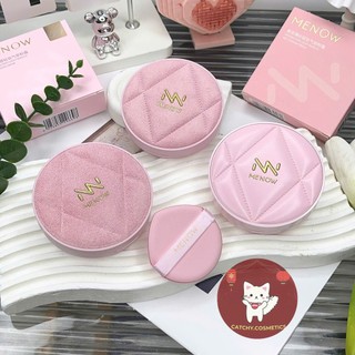 [MENOW] Cushion/ Phấn Nước Menow Vỏ Hồng Finish Mỏng Nhẹ, Air Cushion Cream, 12g