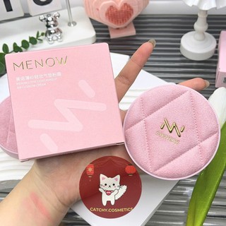 [MENOW] Cushion/ Phấn Nước Menow Vỏ Hồng Finish Mỏng Nhẹ, Air Cushion Cream, 12g