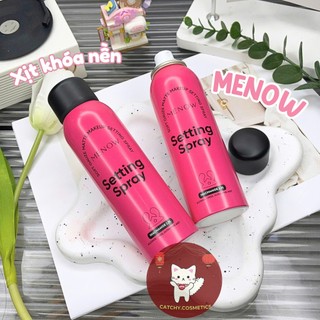 [MENOW] Xịt Khóa Nền Makeup Menow Vỏ Hồng Tia Xịt Phun Sương, Matte Makeup Setting Spray, 100ml