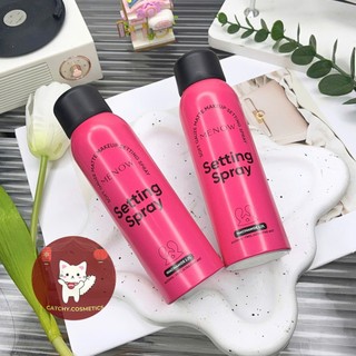 [MENOW] Xịt Khóa Nền Makeup Menow Vỏ Hồng Tia Xịt Phun Sương, Matte Makeup Setting Spray, 100ml