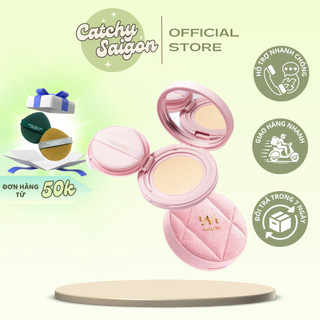 [MENOW] Cushion/ Phấn Nước Menow Vỏ Hồng Finish Mỏng Nhẹ, Air Cushion Cream, 12g