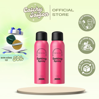 [MENOW] Xịt Khóa Nền Makeup Menow Vỏ Hồng Tia Xịt Phun Sương, Matte Makeup Setting Spray, 100ml
