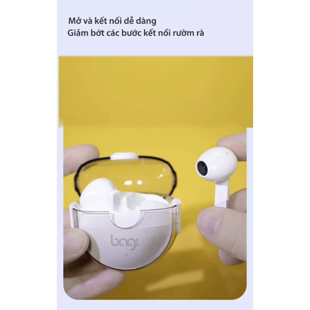 Tai nghe không dây Bluetooth 5.1 cao cấp T52M