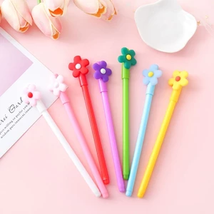 3 cây bút gel hình hoa mai cute mực đen