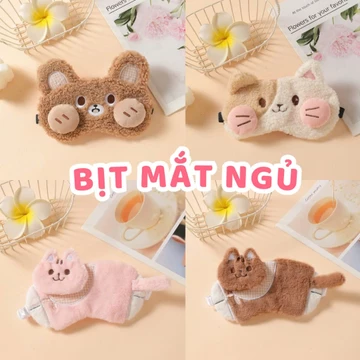 Bịt Mắt Ngủ Lụa - Che Mắt Ngủ Giúp Thư Giãn - Bảo Vệ Mắt - Chống Chói Khi Ngủ (Bịt mắt Có Loại Có GeL Có Loại Không Gel)