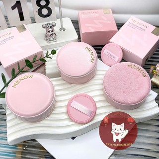 [MENOW] Cushion/ Phấn Nước Menow 2 Tầng Kèm Phấn Phủ Vỏ Hồng, Cushion Powder Cream, 17g