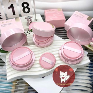 [MENOW] Cushion/ Phấn Nước Menow 2 Tầng Kèm Phấn Phủ Vỏ Hồng, Cushion Powder Cream, 17g