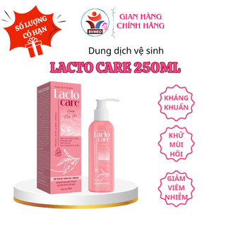 Dung Dịch Vệ Sinh Lacto Care Hương Nước Hoa Chai 250ML - Chiết Xuất Từ Trà Xanh Và Lô Hội Giúp Duy Trì Độ Ẩm