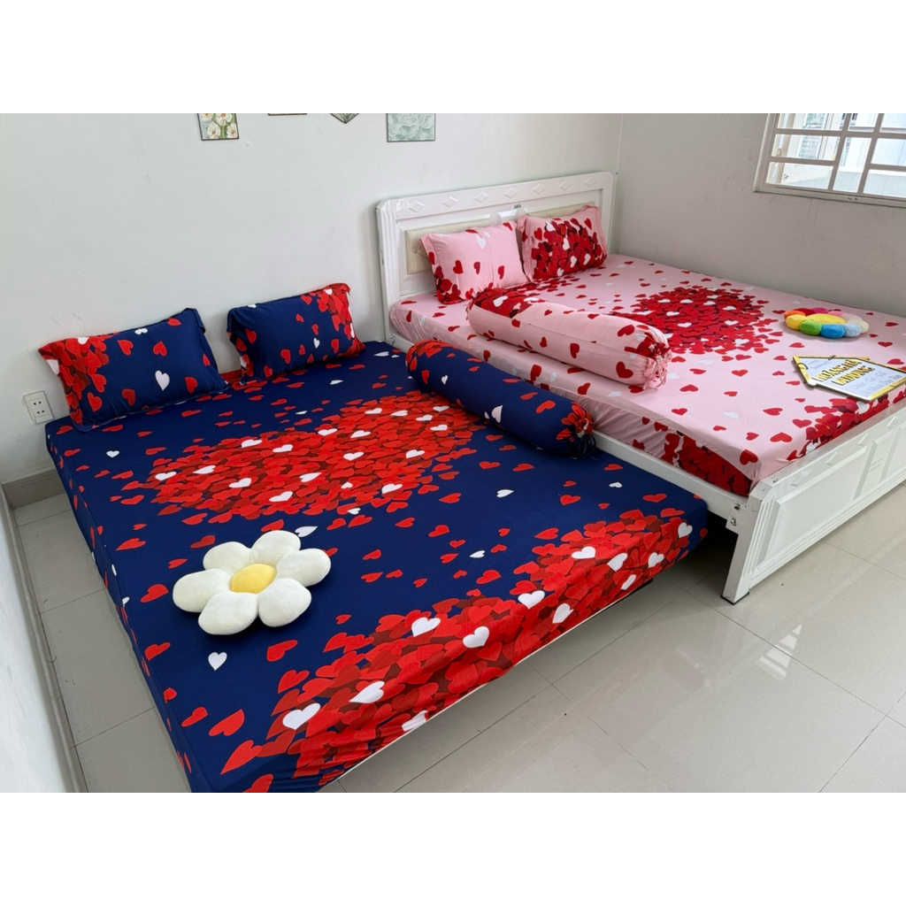 ga thun lạnh 4 món TIM RƠI XANH ĐEN