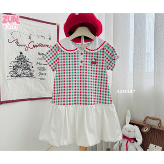 Váy Bé Gái Thun Thủy Thủ Kitty AZD567 – Form Dáng Bí, Cotton Mềm Nhẹ, Dễ Thương