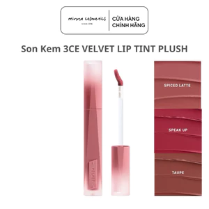 Son Kem Lì Nhung Mịn 3CE Velvet Lip Tint Plush
