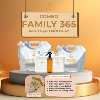 COMBO Family 365 Konus Homecare Xanh Sạch Mỗi Ngày