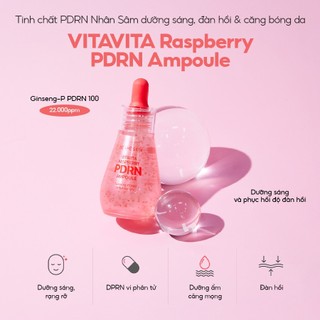Serum Dưỡng Sáng, Đàn hồi da Vita Vita Raspberry PDRN Be The Skin Ampoule 30ml