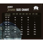 Áo Khoác Jean Denim Wash 3 Màu,  Áo Khoác Jean Nam, Áo Bò Nam, Phong Cách Trẻ Trung Năng Động Áo Khoác Form Boxy Nam Nữ — ảnh 8