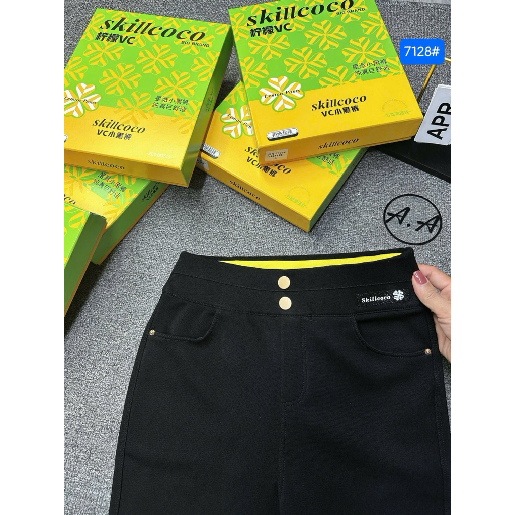 ❤️ Quần hộp lót nỉ 7128# Skillcoco. Ảnh sàn shop tự chụp. có logo A.A luôn ạ.