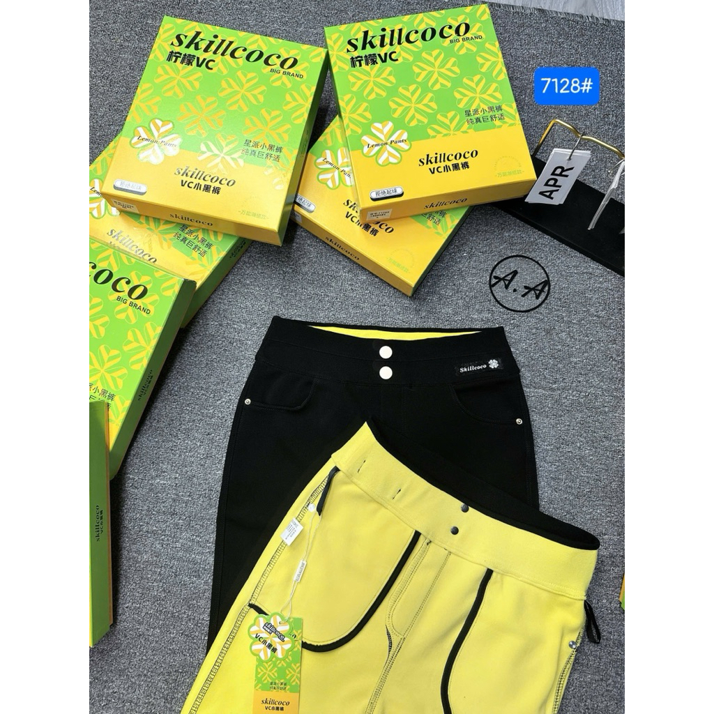 ❤️ Quần hộp lót nỉ 7128# Skillcoco. Ảnh sàn shop tự chụp. có logo A.A luôn ạ.