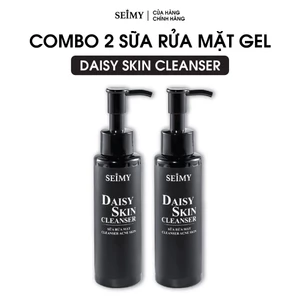Combo 2 Chai Sữa Rửa Mặt Gel SEIMY - Daisy Skin Cleanser