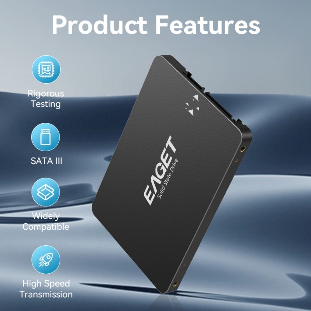 SSD EAGET 120GB / 240GB / 480GB – SATA III – NEW FULLBOX – BẢO