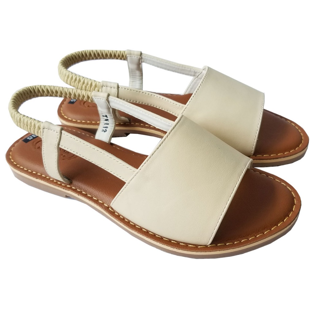 Giày Sandal Nữ Da Bò Thật BIGGBEN Cao Cấp HKD1011