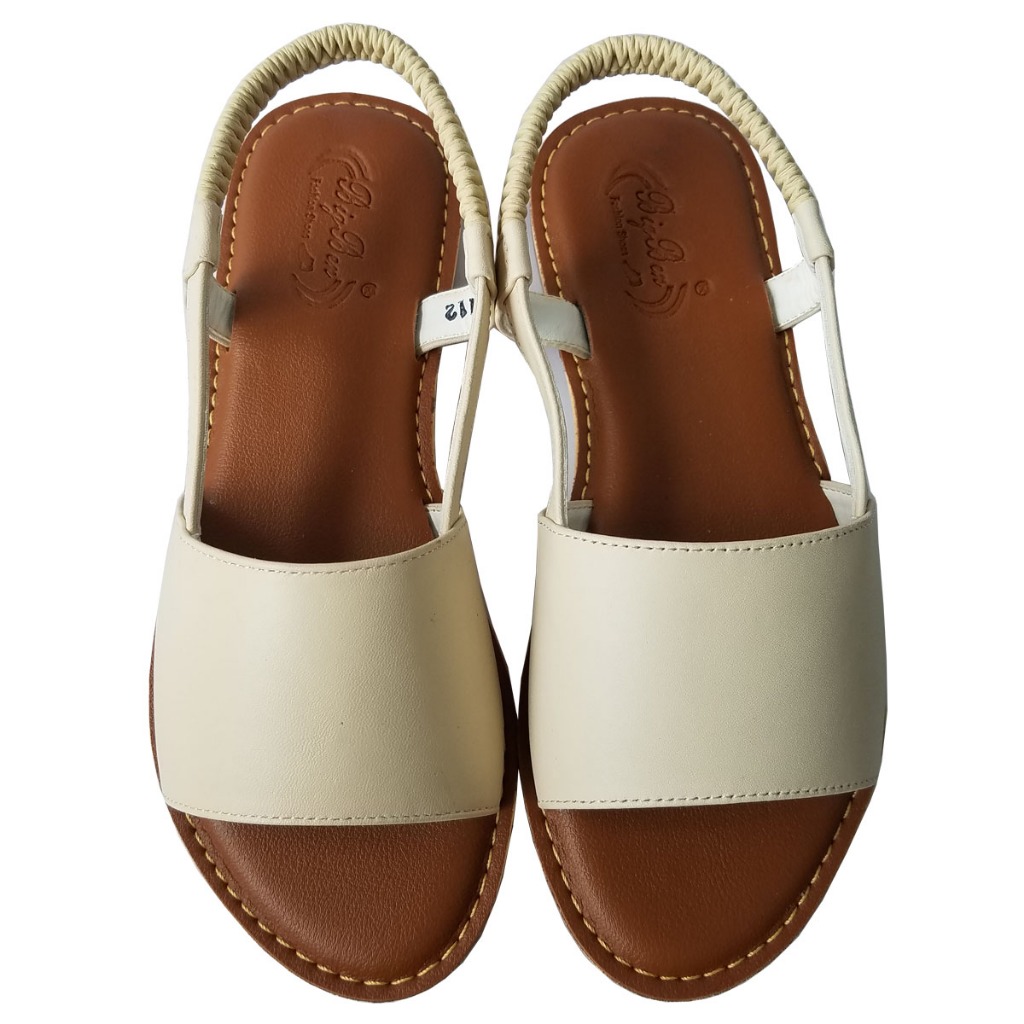 Giày Sandal Nữ Da Bò Thật BIGGBEN Cao Cấp HKD1011