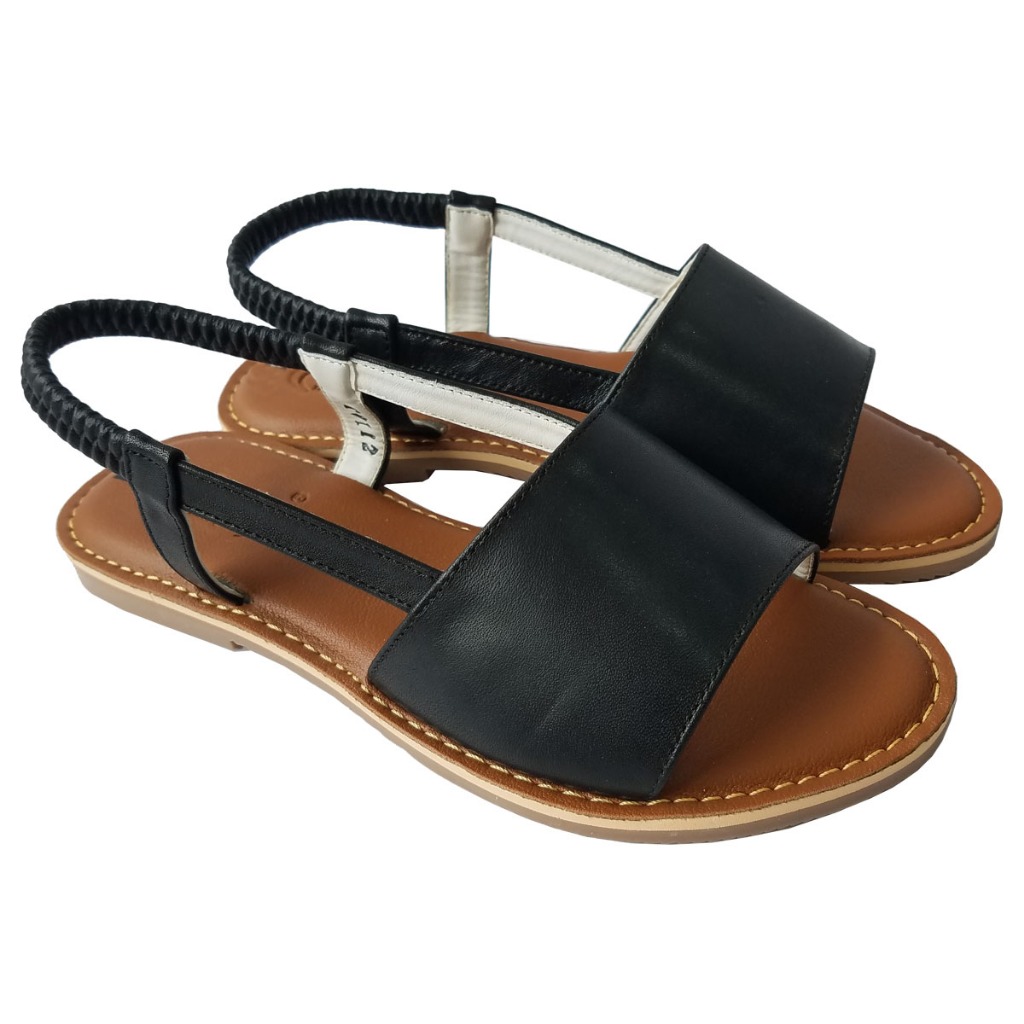 Giày Sandal Nữ Da Bò Thật BIGGBEN Cao Cấp HKD1011