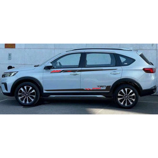 Tem 2 bên Sườn Xe HONDA BRV, Team Decal Oto SPORT