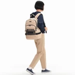 Balo nam nữ đi học đi làm BAMA Mesh Fabric Backpack MF101 chống nước nhiều ngăn đựng laptop 13 14 15 6 inch — ảnh 6