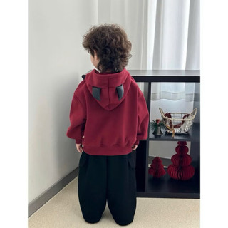 Áo hoodie trẻ em áo nỉ mũ cho bé trai 20-45kg hàng QC chất dầy ấm