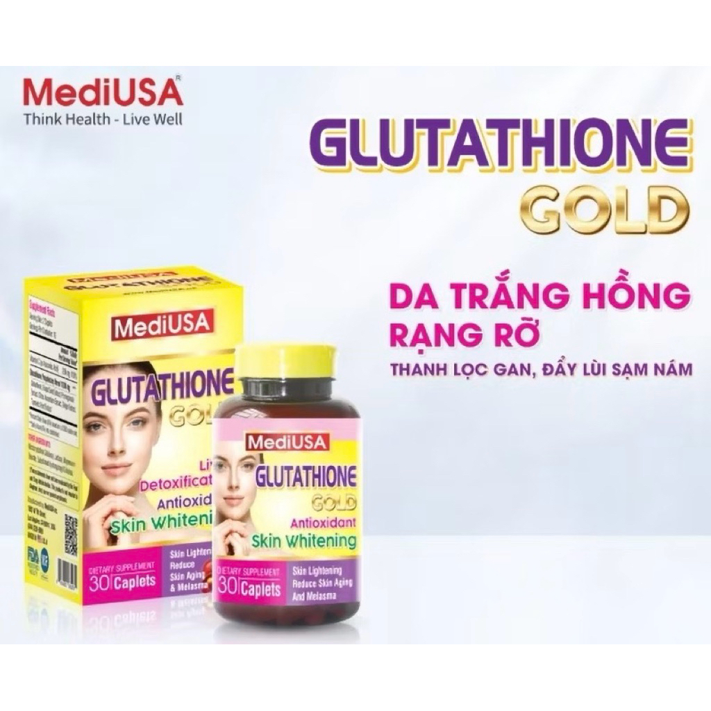 bt ung trng da glutathione 1300mg truyn chng nng ni sinh Vin Dng Da Trng Hng