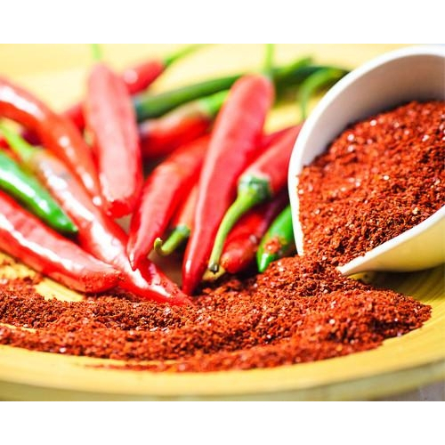 Ớt bột khô xay nguyên chất 100%,sản xuất Bình Định.giá sỉ,khối lượng tịnh đóng gói bao bì 500gvà 1kg