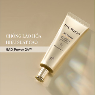 SET KEM CHỐNG NẮNG WHOO UV ULTIMATE ANTI-WRINKLE SUNCREEN