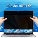 [Chống Nhìn 360 Độ PC] Miếng Dán Chống Nhìn Trộm Màn Hình Máy Tính 4 Phía Trên Dưới Trái Phải Bảo Vệ Riêng Tư — ảnh 2