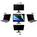 [Chống Nhìn 360 Độ PC] Miếng Dán Chống Nhìn Trộm Màn Hình Máy Tính 4 Phía Trên Dưới Trái Phải Bảo Vệ Riêng Tư — ảnh 3