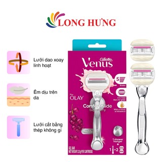 Dao cạo Gillette Venus Comfortglide Olay Sugarberry (1 cây)