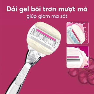Dao cạo Gillette Venus Comfortglide Olay Sugarberry (1 cây)