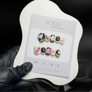 (Hot Sale) Móng úp tay, Nailbox thiết kế - G069 Gel nổi bông hoa dễ thương nhà Gemychip