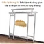 𝐅𝐔𝐑𝐍𝐈𝐒𝐇 𝐅𝐈𝐄𝐒𝐓𝐀 Giá Phơi Quần Áo Inox Cao Cấp Giá Treo Quần Áo Gấp Gọn Mẫu Mới Sào Phơi Quần Áo Có Thể Mở Rộng Có Bánh Xe