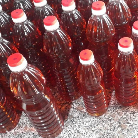 nước nắm cá cơm nhà làm bình định: chai 500ml, loại 1