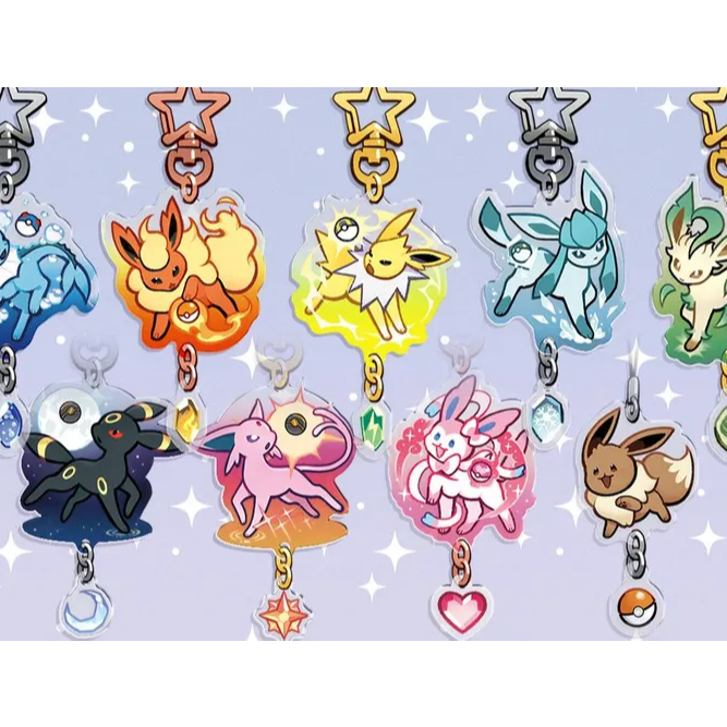Eeveelution Charms